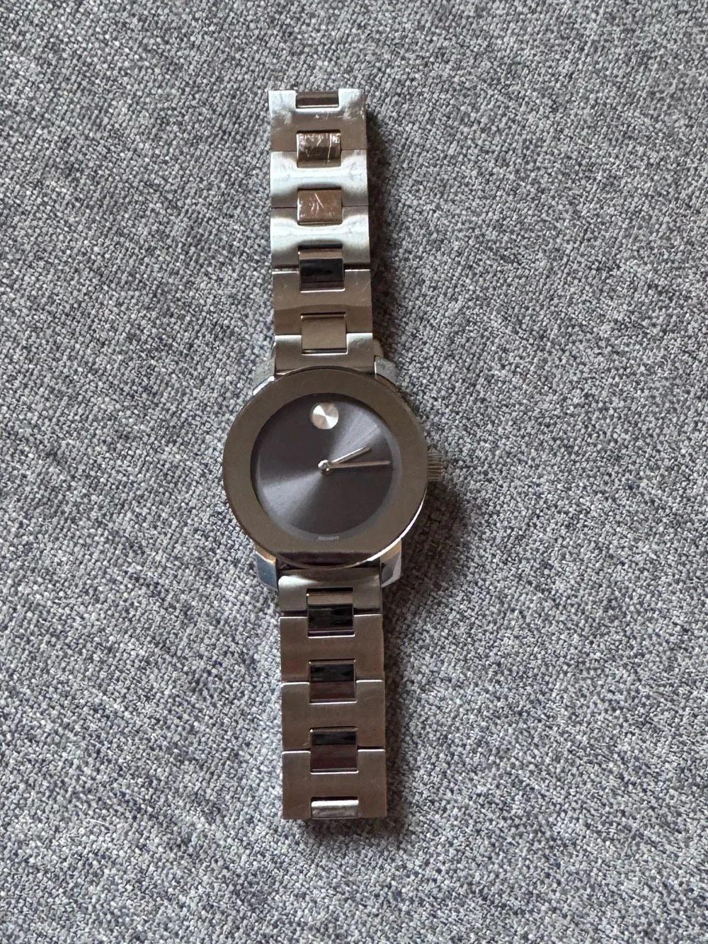 Movado Bold Stainless Steel Watch